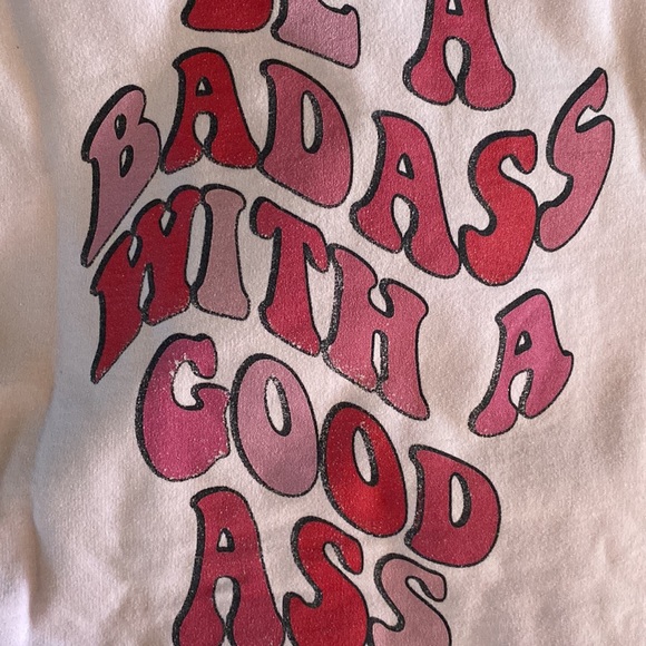 Muscle hoodie. Be a bad ass with a good ass. - Picture 2 of 3